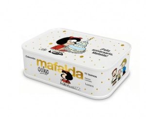 Colección Mafalda: 11 tomos en una caja de lata (edición ¡Feliz aniversario
