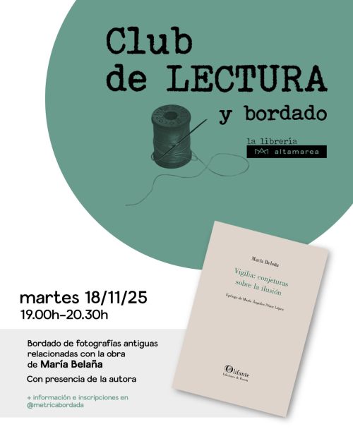 Club de lectura - Métrica Bordada
