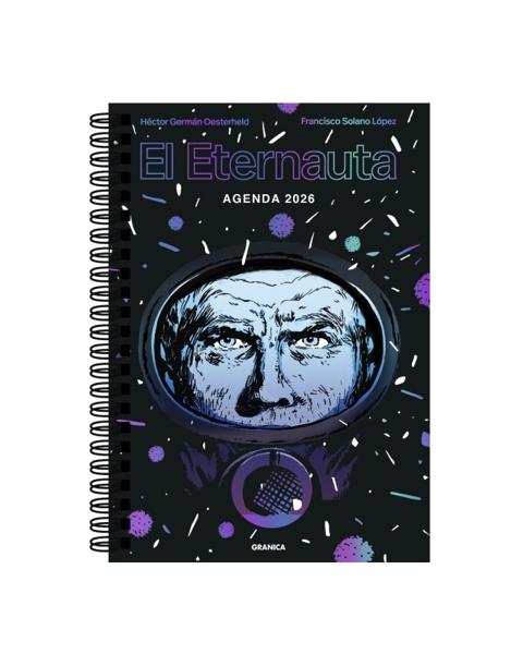 Agenda 2026 Eternauta anillada morada