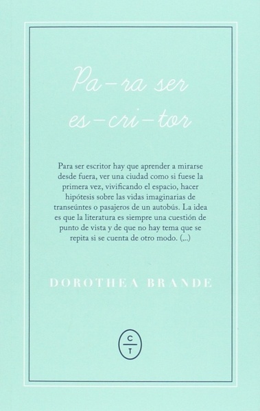 Para ser escritor