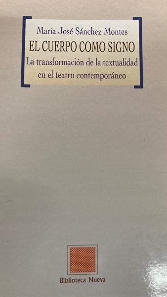 El cuerpo como signo