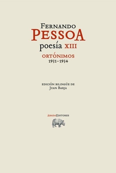 POESÍA XIII. ORTÓNIMOS (1931-1934)