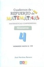Cuaderno de refuerzo de matemáticas. Matemáticas comprensivas. Números 4