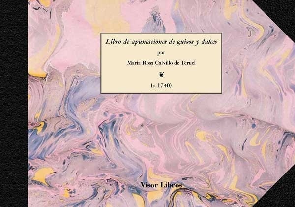 Libro de apuntaciones de guisos y dulces