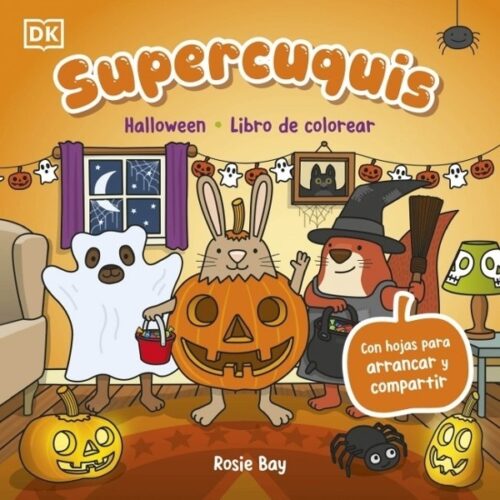 Supercuquis - Halloween: Libro de colorear